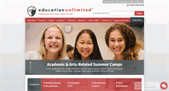 Desktop Screenshot of educationunlimited.com